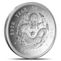 2020 1 oz Chinese Silver Kwang-Tung Dragon Dollar Coin (Restrike)