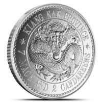 2018 1 oz Chinese Silver Kiangnan Dragon Dollar Coin (Restrike)
