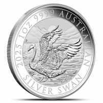 2025 1 oz Australian Silver Swan Coin (Proof-Like)