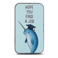 1 oz Colorized Scottsdale Narwhal Job Hunt Silver Bar (New)