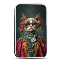 1 oz Colorized The Holy Land Mint Silver Coco Human Cat Bar