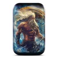 2 oz Germania Mint Gods Njörðr Cast Silver Bar (Box + CoA)