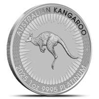 2025 1 oz Australian Platinum Kangaroo Coin (BU)