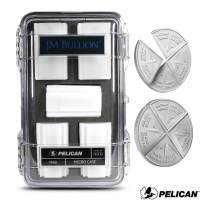 1 oz Silver Divisible Round Mini Monster Box (100 Rounds, JM Bullion Pelican Case, New)