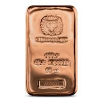 10 oz Germania Mint Cast Copper Bar (New)