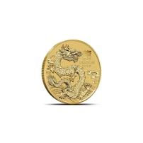 2024 1/20 oz Australian Gold Lunar Dragon Coin (BU)