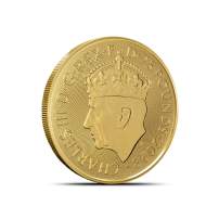 2023 1/4 oz British Gold Coronation of the King Coin (BU)