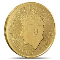 2023 1/4 oz British Gold Coronation of the King Coin (BU)