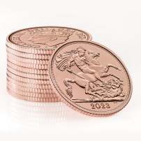 2023 Proof Great Britain Gold Coronation of King Charles III Half Sovereign