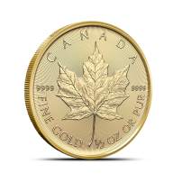 2024 1/2 oz Canadian Gold Maple Leaf Coin (BU)