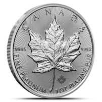 2024 1 oz Canadian Platinum Maple Leaf Coin (BU)
