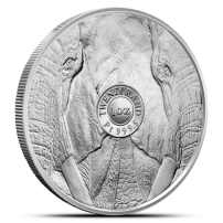 2023 1 oz South African Platinum Big Five Elephant Coin (BU)