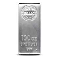100 oz BGASC Silver Bar (New)
