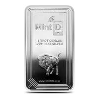 5 oz MintID Silver Bar (New)