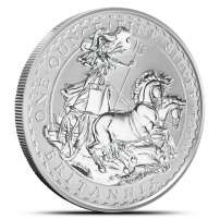 1999 1 oz British Silver Britannia Coin
