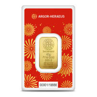 2025 10 Gram Argor Heraeus Lunar Snake Gold Bar (New w/ Assay)