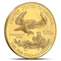 1 oz American Gold Eagle Coin (Random Year, Abrasions)