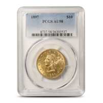 Pre-33 $10 Liberty Gold Eagle Coin AU58 (PCGS or NGC)