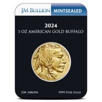 2024 1 oz American Gold Buffalo Coin (MintSealed, BU)