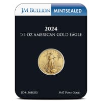 2024 1/4 oz American Gold Eagle Coin (MintSealed, BU)