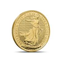 2025 1/4 oz British Gold Britannia Coin (BU)