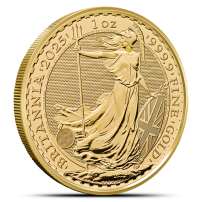 2025 1 oz British Gold Britannia Coin (BU)
