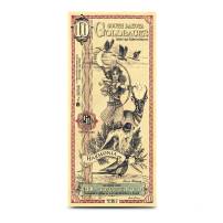 10 South Dakota Goldback Gold Note (New)
