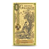 1 Utah Goldback Gold Note (New)