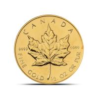 1986 1/2 oz Canadian Gold Maple Leaf Coin