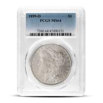 1899-O Morgan Silver Dollar Coin PCGS MS64