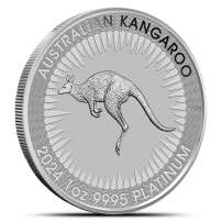 2024 1 oz Australian Platinum Kangaroo Coin (BU)
