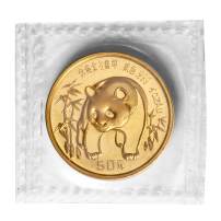1986 1/2 oz Chinese Gold Panda Coin (Sealed)