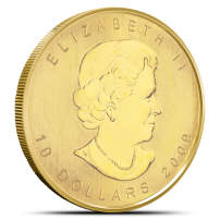 2009 1/4 oz Canadian Gold Maple Leaf Coin