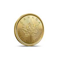 2022 1/10 oz Canadian Gold Maple Leaf Coin (BU)