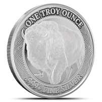1 oz MintID Buffalo Silver Round (New)