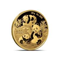 2025 30 Gram Chinese Gold Panda Coin (BU)