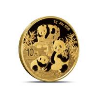 2025 1 Gram Chinese Gold Panda Coin (BU)