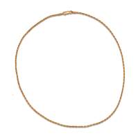 Nebü 6.8g 22K 2.3mm 17 cm Rope Chain Bracelet