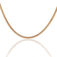 Nebü 3.8g 22K 1.3mm Flat Curb Chain