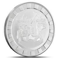 5 oz SilverTowne Prospector Stackable Silver Round (New)