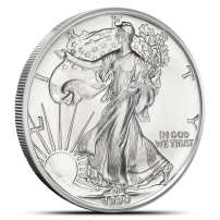 1990 1 oz American Silver Eagle Coin