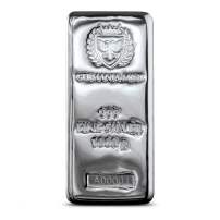 1 Kilo Germania Mint Cast Silver Bar (New)