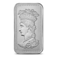 1 oz Gothic Crown Silver Bar (New)