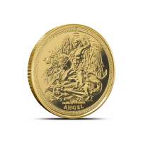 2025 1/2 Gram Isle of Man Gold Angel Coin