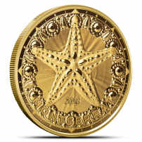 2024 1 oz EC8 Gold Montserrat Starfish Coin l JM Bullion™