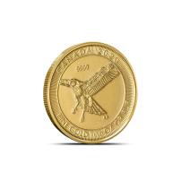 2020 1/10 oz Canadian Gold Red-Tailed Hawk Coin
