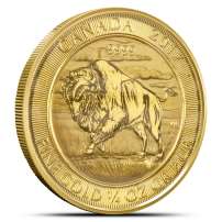 2017 1/4 oz Canadian Gold Buffalo Coin