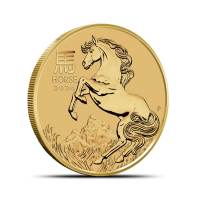 2026 1/2 oz Australian Gold Lunar Horse Coin (BU)