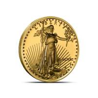 1990-P 1/4 oz Proof American Gold Eagle Coin (Box + CoA)