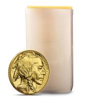 2025 1 oz American Gold Buffalo Tube (20 Coins, BU)